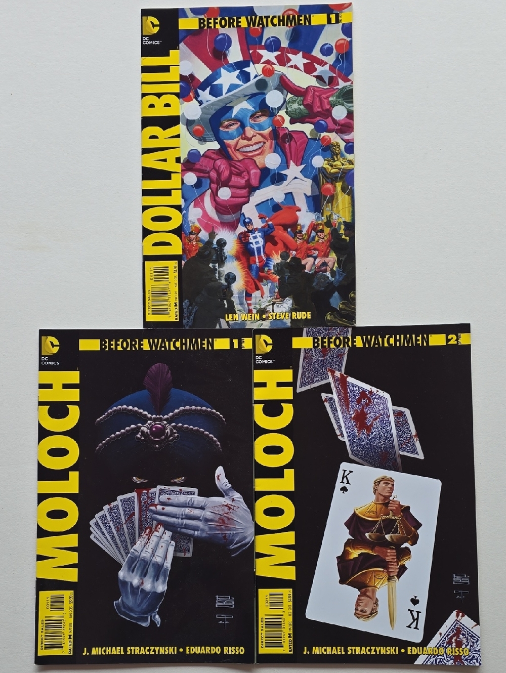 DC Before Watchmen Comic Set - Moloch 1 & 2 - Dollar Bill 1 of 1